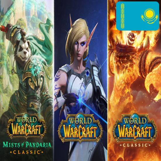 گیم تایم 30 روزه WoW - قزاقستان