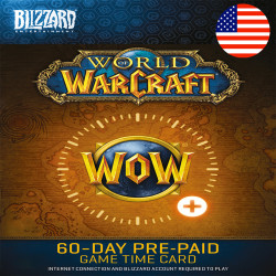 گیم تایم World of Warcraft ـ 60 روزه سرور آمریکا