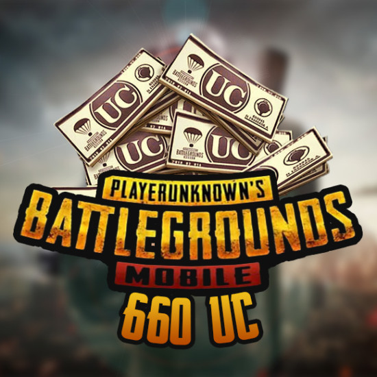 660 یوسی پابجی موبایل - PUBG MOBILE UC