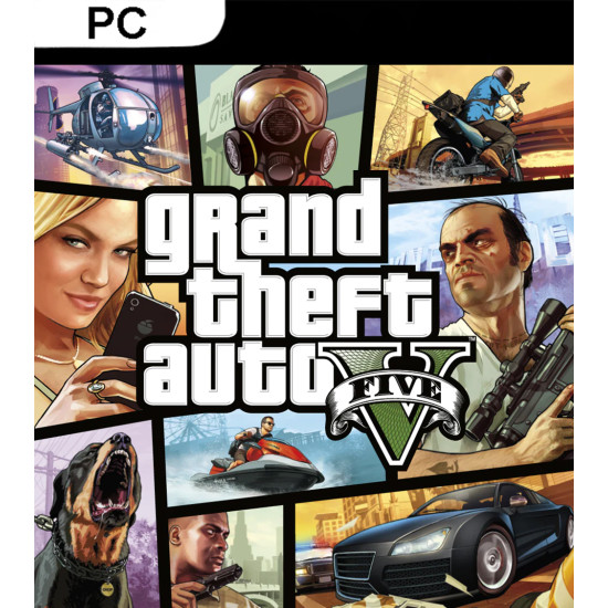 بازی GRAND THEFT AUTO V - PC STEAM