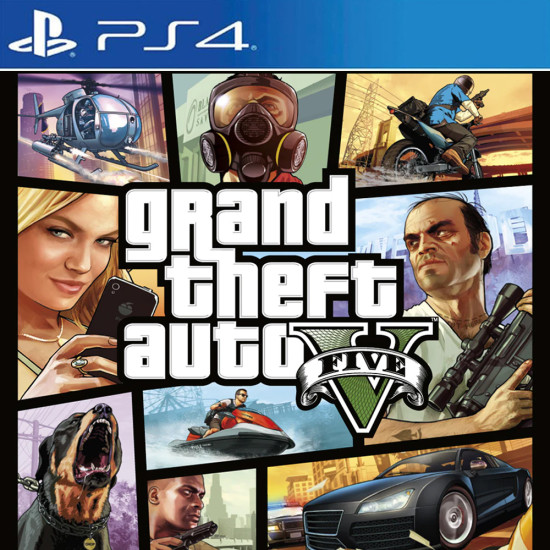 بازی Grand Theft Auto V - GTA V PS4 بازی Grand Theft Auto V - GTA V PS4
