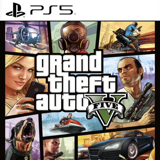 بازی Grand Ttheft Auto V - GTA V PS5 بازی Grand Ttheft Auto V - GTA V PS5