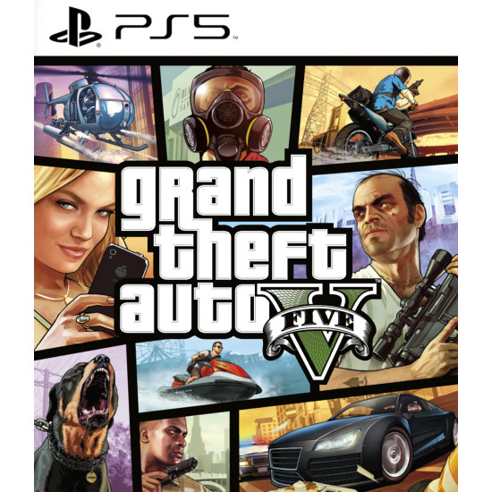 بازی GRAND THEFT AUTO V - PS5