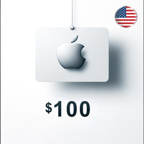 گیفت کارت اپل استور 100 دلاری - آمریکا گیفت کارت اپل استور 100 دلاری - آمریکا