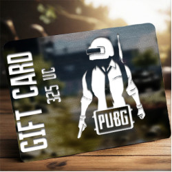 گیفت کارت 325 یوسی پابجی موبایل - PUBG MOBILE UC