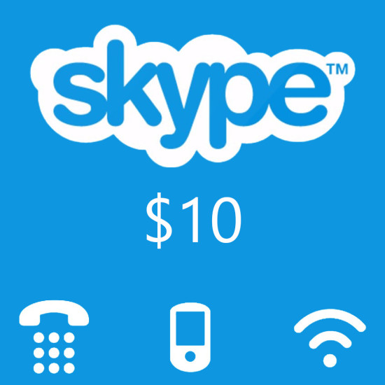 گیفت کارت 10 دلاری اسکایپ - Skype